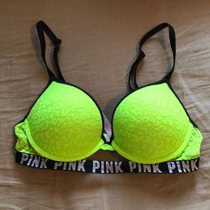 Neon bra